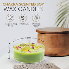 Deya 7 Chakra Soy Wax Candle Gift Set