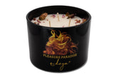 Pleasure Paradise Candle -3 Wick, Natural Soy Wax Scented Candle