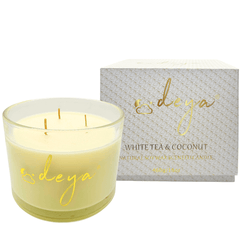Deya CASHMERE Natural Soy Wax Large Candle - 3 Wick Candles