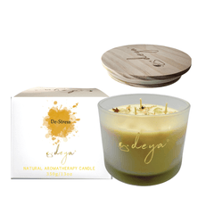 Deya Natural Soy Wax 3 Wick Basil & Mandarin Candle
