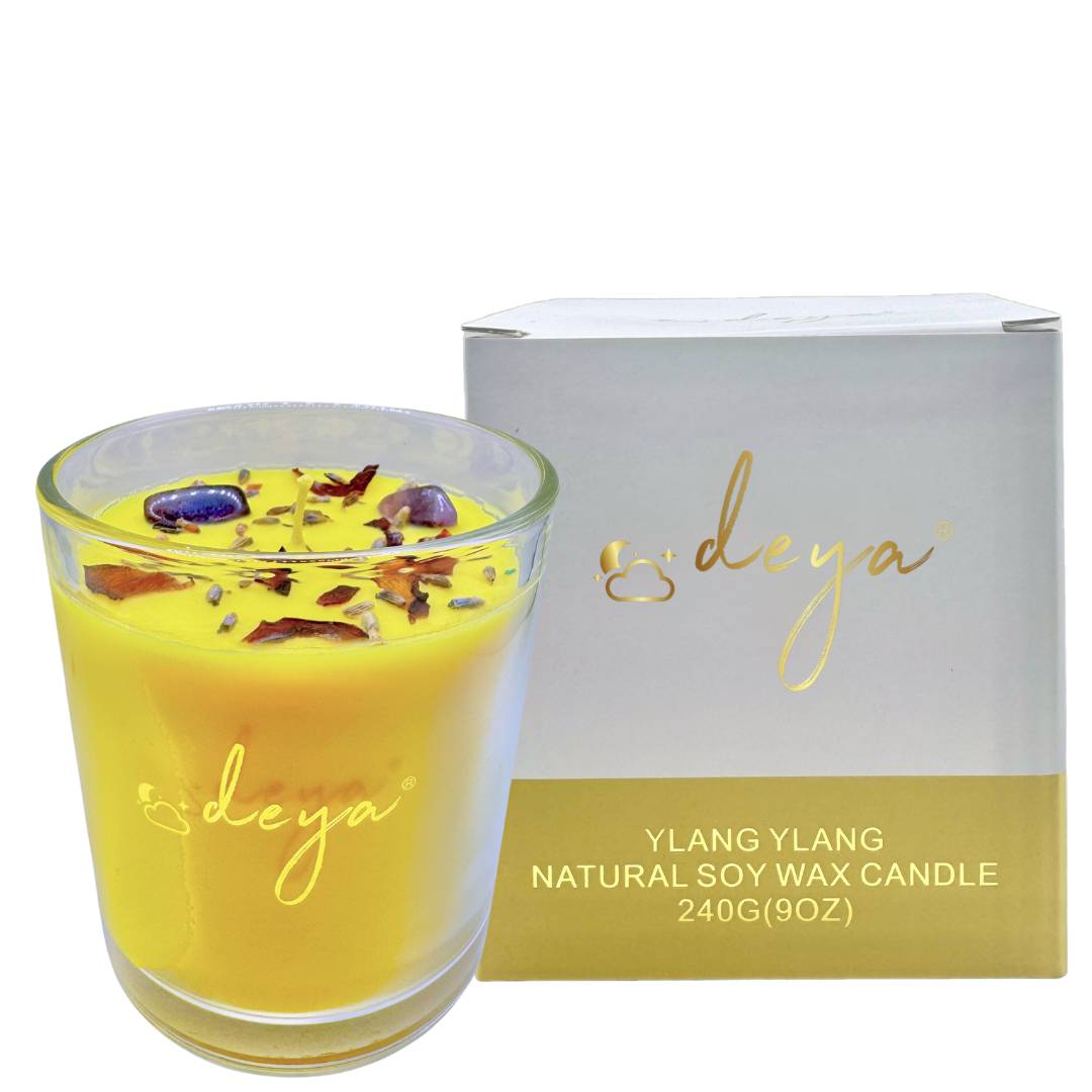 Deya Ylang Ylang Natural Soy Wax Single Wick Candle
